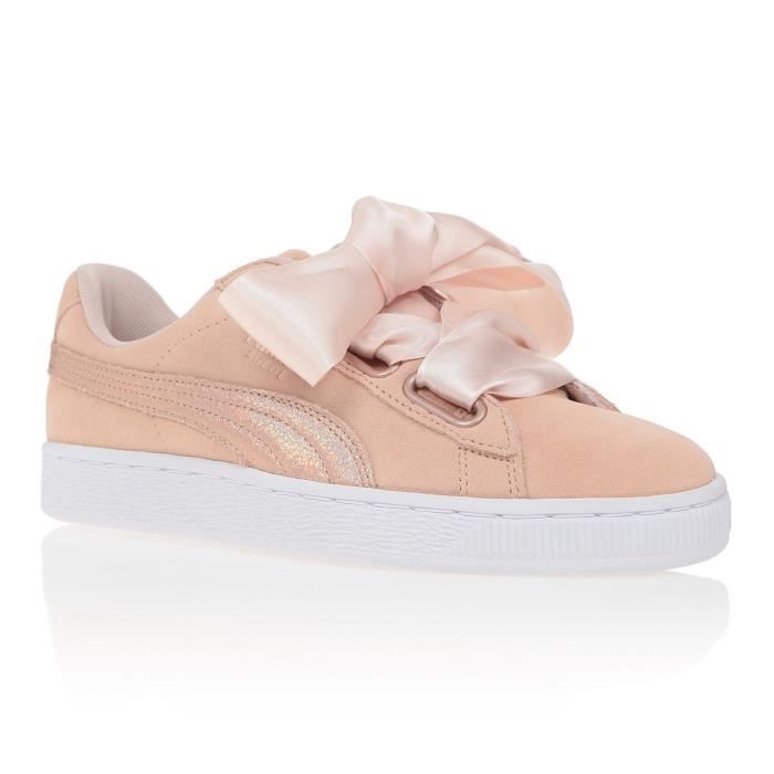 puma heart femme beige puma heart femme beige