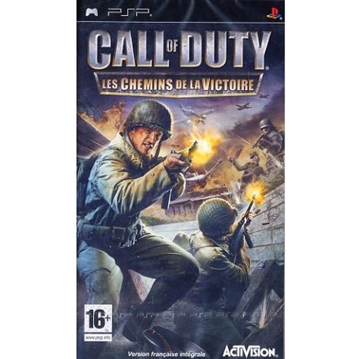 Deg Call Of Duty Les Chemins De La Victoire / Psp