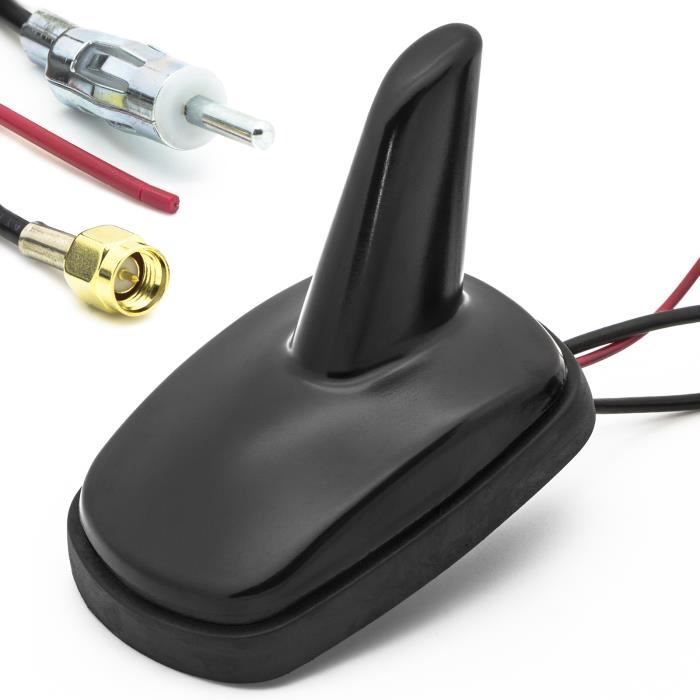 Universal voiture Shark Shark aileron de toit d'antenne de toit d'antenne de voiture 12v din radio gps fm/am