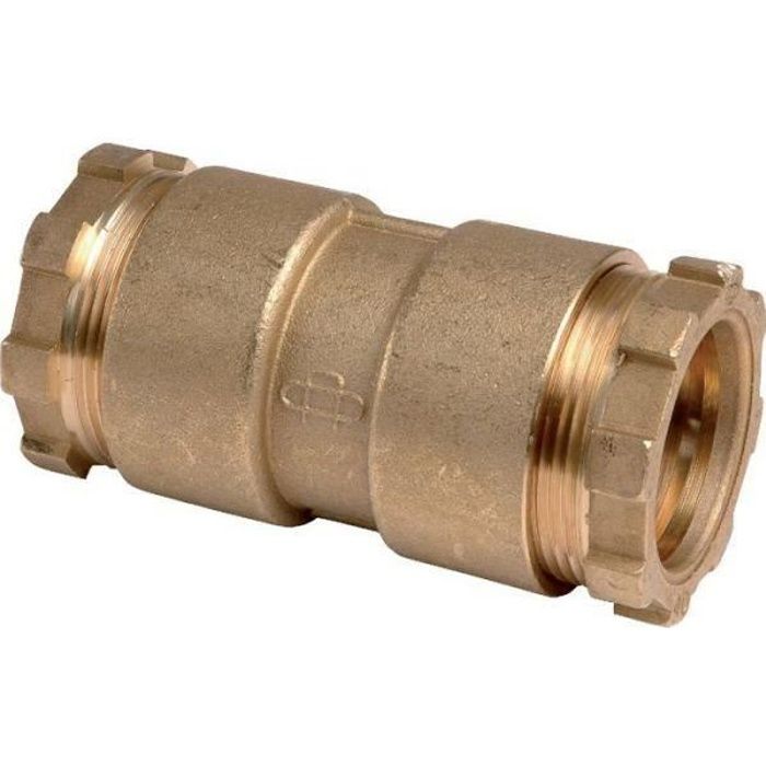 Raccord PE droit à serrage - Femelle - Ø 27 mm - Rexuo - Huot