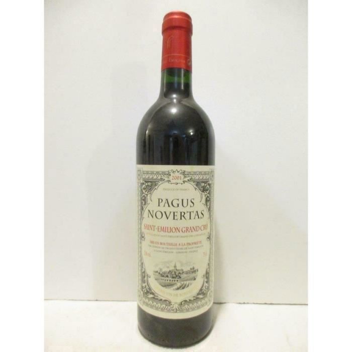 saint-émilion pagus novertas grand cru rouge 2001 - bordeaux