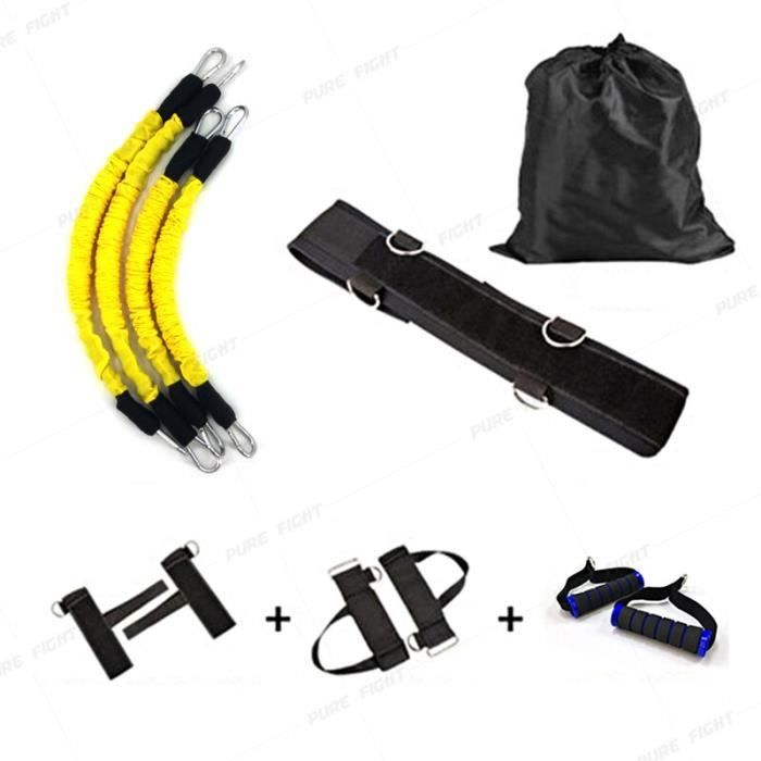 Entraînement puissance résistance bandes boxe Endurance agilité tirer corde Crossfit bande de - Modèle: Yellow Set - HSJSTLDA01802