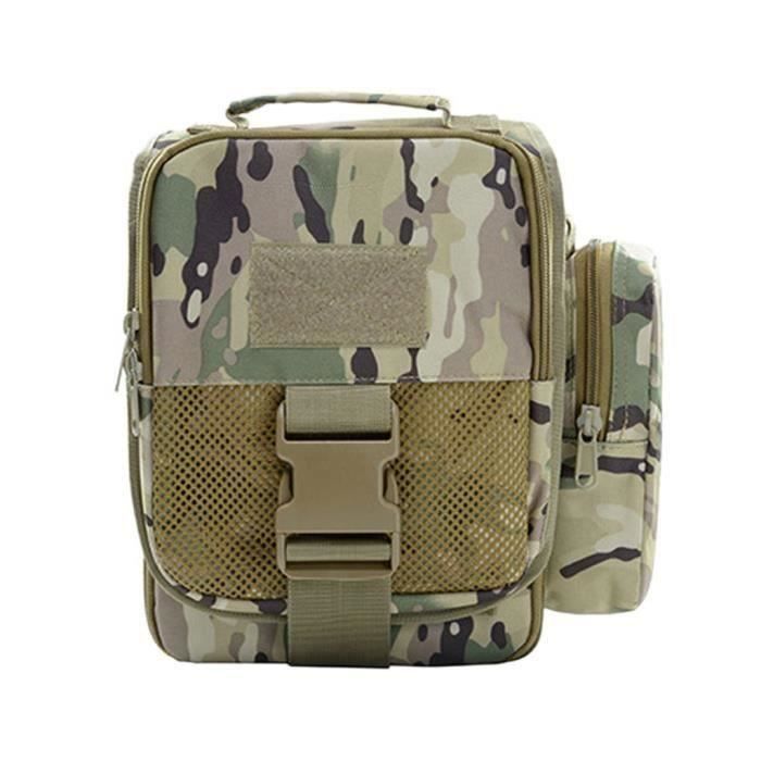 Matériel d'escalade Tactique Molle Pouch Ceinture Waist Pack Sac militaire taille Fanny Pocket PackWAZ81123113F_SAN684 Ve75958
