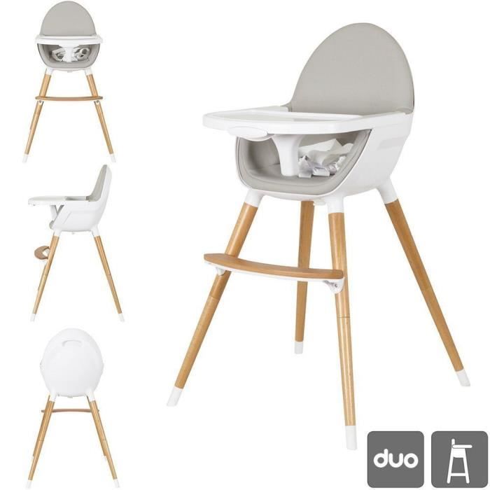 Star Ibaby Duo Chaise haute pour bébé. Convertible en Chaise . Plateau amovible . Mousse siège ultra confortable.