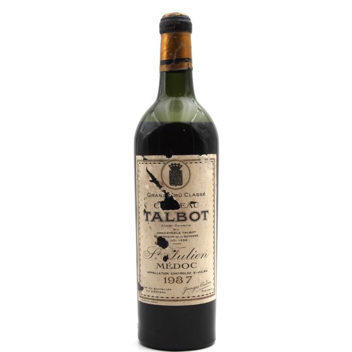 Château Talbot 1937 - 75cl AOC Saint-Julien