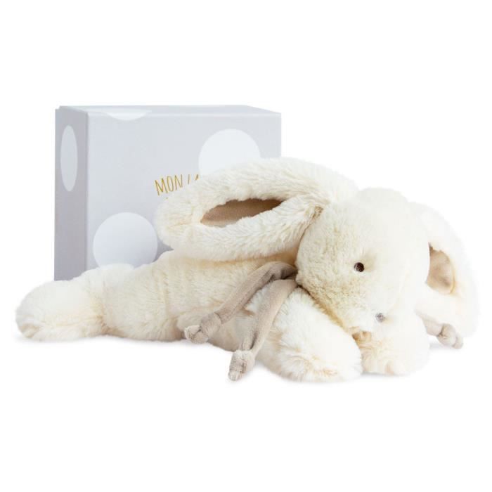 DOUDOU ET COMPAGNIE Lapin Bonbon - Lapin Bonbon Taupe 20cm