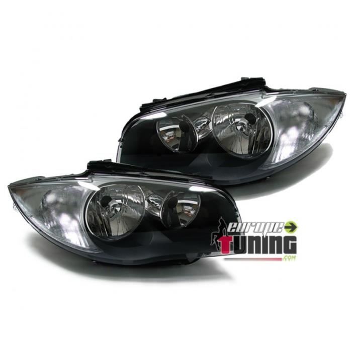 PHARES FOND NOIR BMW SERIE 1 E87 / E88 / E81 / E82 AP 2004 (13705)