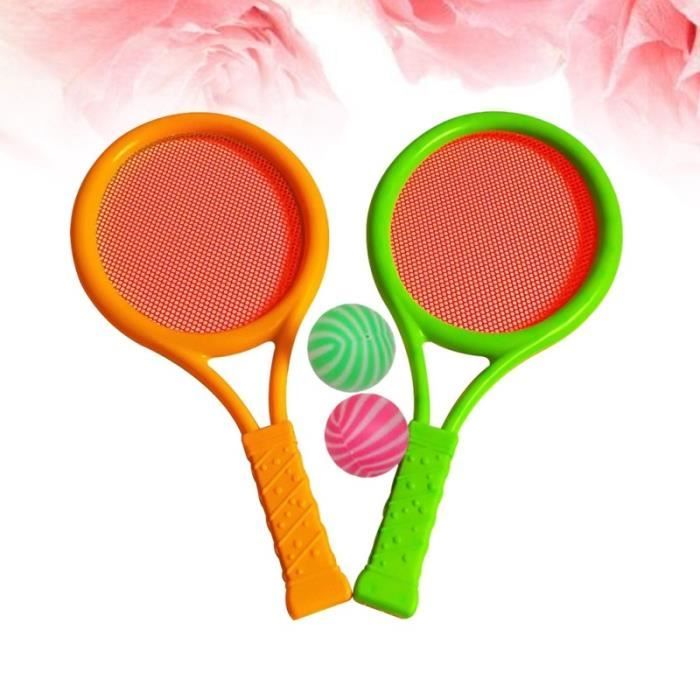 Raquettes de tennis Boules Enfants Sports En plein air Educatif Parents-enfants jeu d'adresse jeux de recre - jeux d'exterieur
