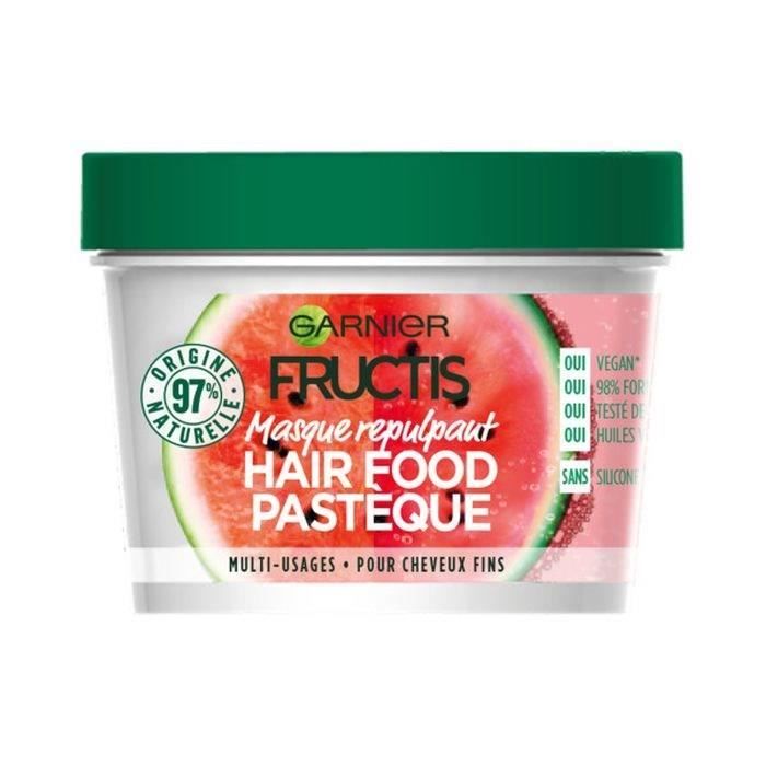Masque 3-en-1 Hair Food Fructis GARNIER Repulpant pastèque - 390 ml