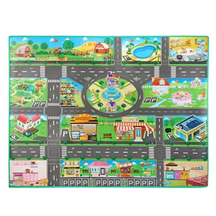 Équipe d'ingénierie de la construction urbaine Tapis de jeu de pique-nique en plein air