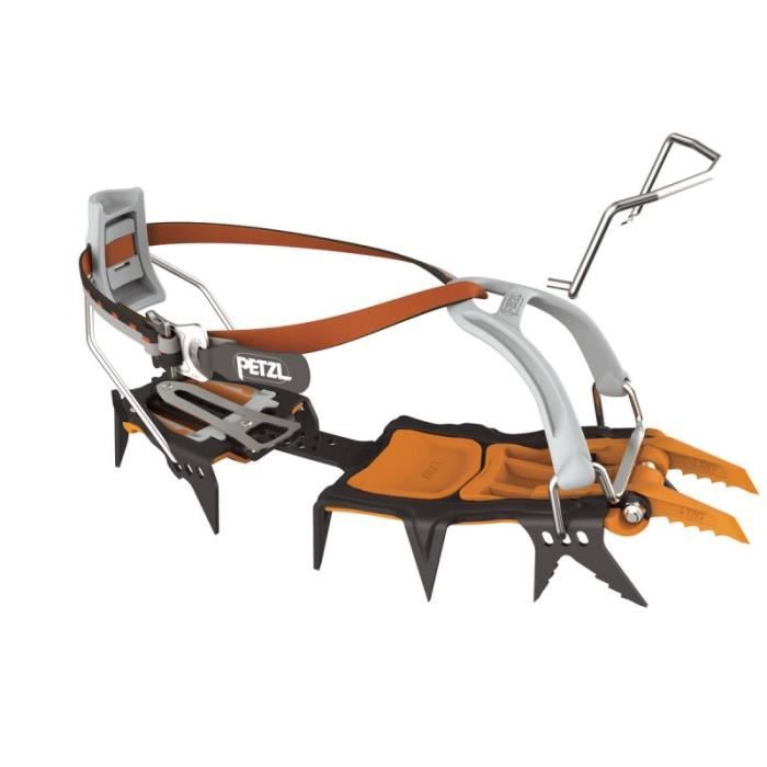 Crampons LYNX 14 pointes Petzl pour l'escalade sur glace et mixte avec fixation Leverlock Universel