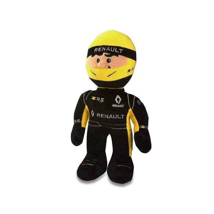 RENAULT SPORT Peluche Eveil Enfant - Pilote Renault Formule 1 - Saison 2019 - 33 cm - Exclu 3282