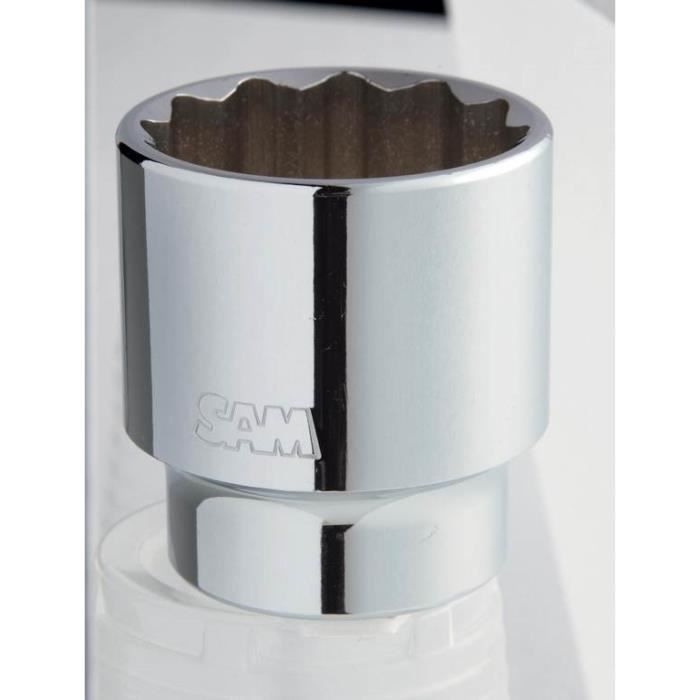 DOUILLE 12 PANS 3/4 DE 35 MM SAM OUTILLAGE - C35