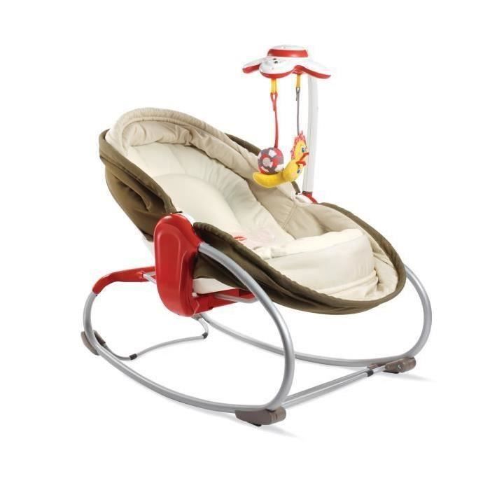 TINY LOVE Transat Rocker-Napper 3 en 1 - Marron