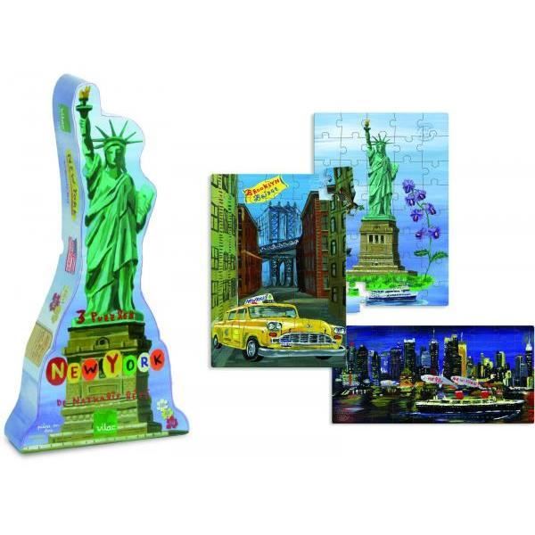 Vilac - 8640 - Puzzle New-York par Nathalie Lété