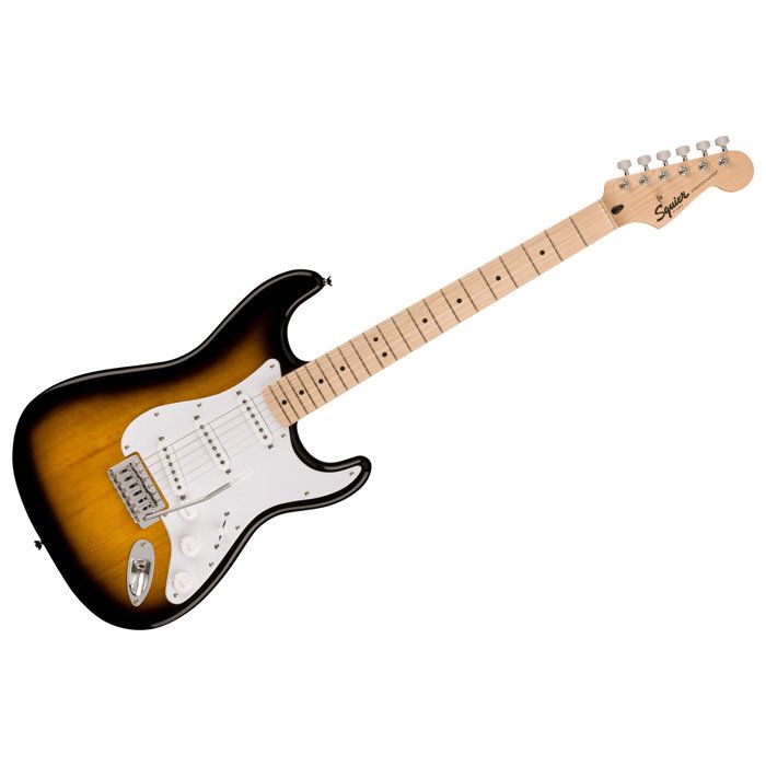 Squier Sonic Stratocaster 2-Color Sunburst : La Guitare Électrique Parfaite pour Débutants et Confirmés (179€)