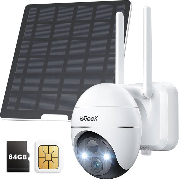 Camera Sans Wifi Surveillance 3g 4g Autonome Sans Internetnull