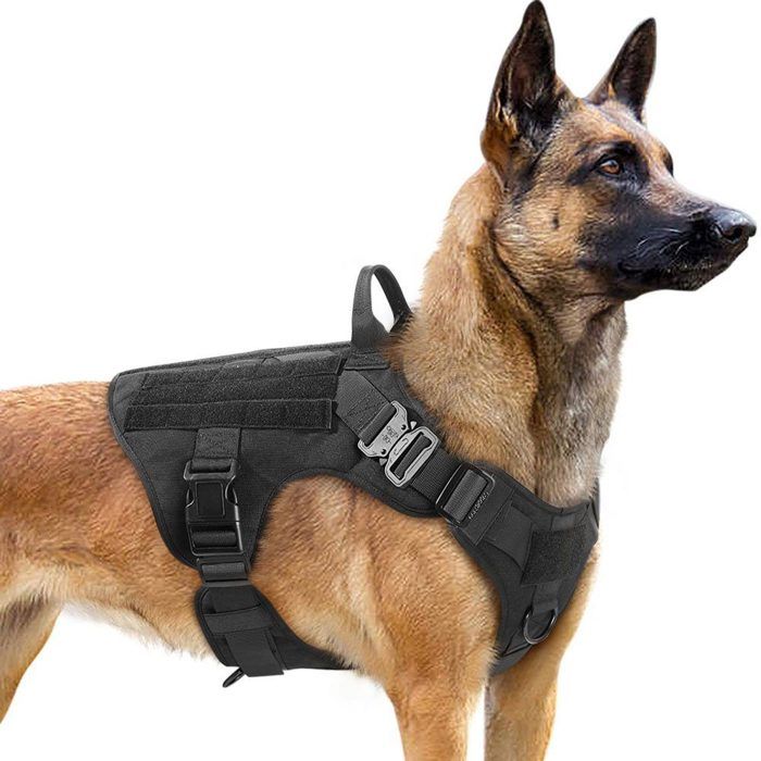 Comparer les prix de Harnais pour chien Harnais pour chien tactique de taille moyenne (L)