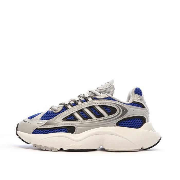 Baskets Gris/Bleu Femme Adidas Ozmillen