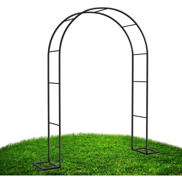 Arche De Jardin en Fer Forgé Largeur du Passage120cm 140Cm 180Cm 240Cm Arche De Jardin en Fer Forgé Largeur du Passage120cm 140Cm 180Cm 240Cm