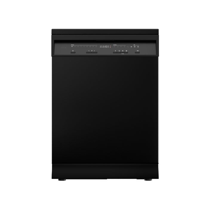 Klarstein Velaire Lave-vaisselle indépendant  60 cm Minimaliste élégant puissant Classe A Noir