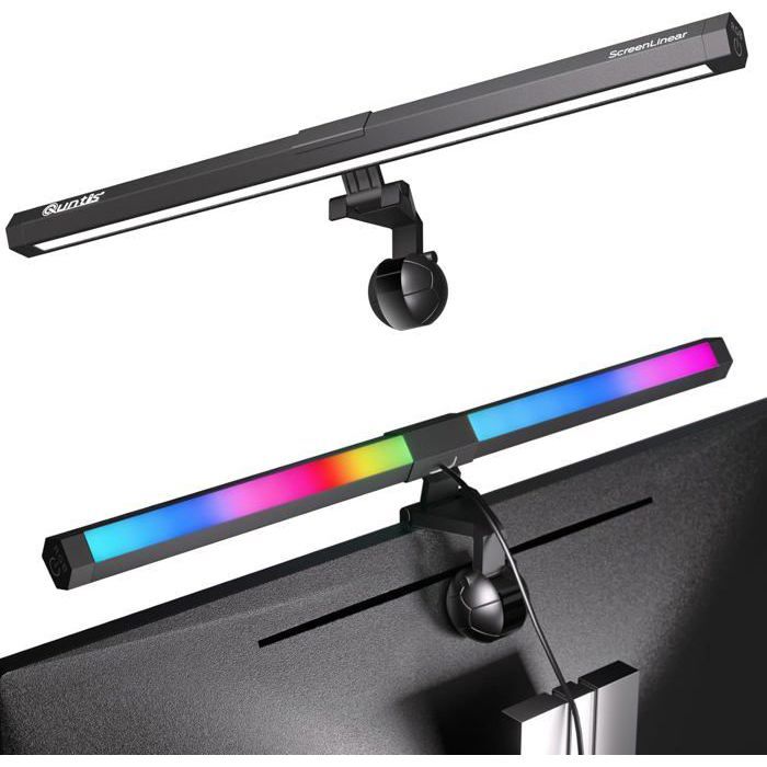 LED Lampe Ecran PC USB dordinateur 40CM RGB Light Bar Monitor Computer Lumière Ambiante Réglable 15 Rgb Rétro-eclairage YYV