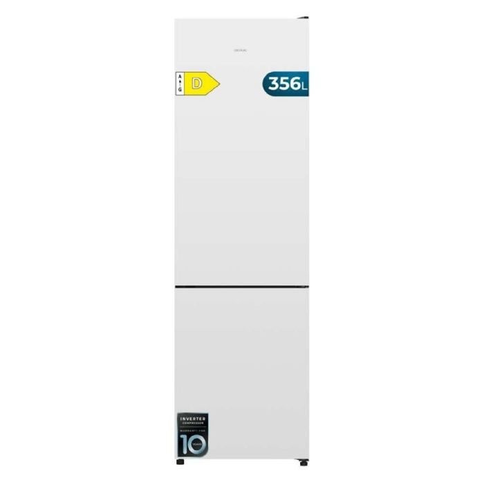 Cecotec Réfrigérateur combiné 356 L Total No Frost Bolero CoolMarket Combi 356i White D. Hauteur 200 cm largeur 595 cm Fast Freez