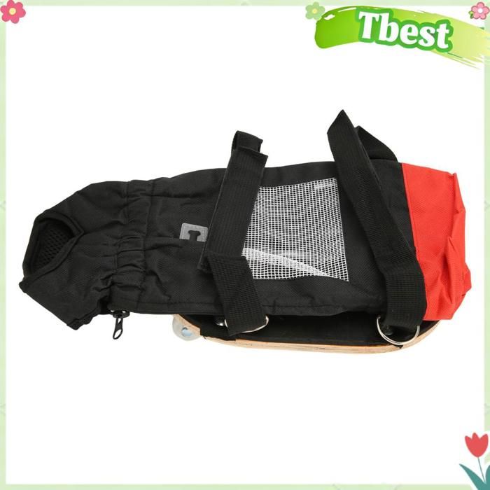 HURRISE Fauteuil roulant pour animaux de compagnie Trottinette animalerie produits L M (convient pour 4 à 6 kg/8 8 à 13 2 lb)