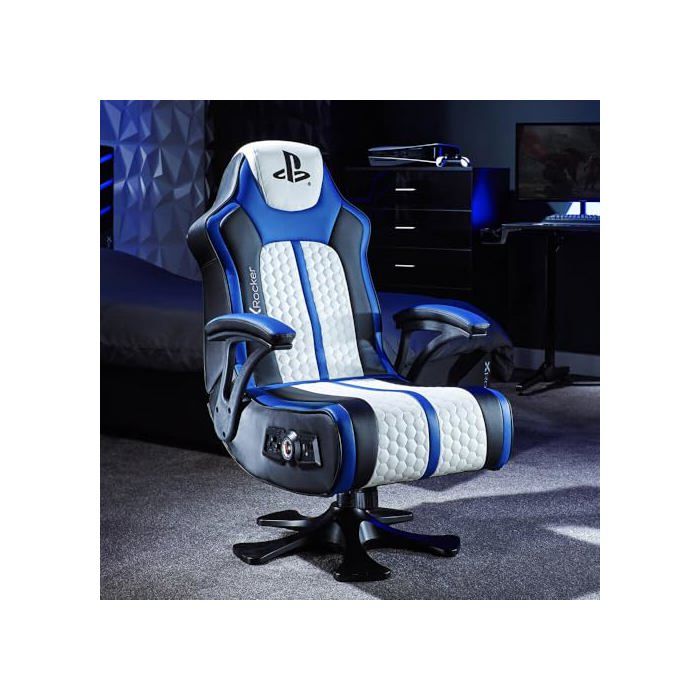 Sony Playstation? Legend 2.1 Fauteuil de jeu avec système denceintes stér éo et moteur de vibration