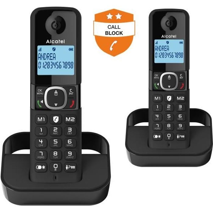 Alcatel XL785 Voice Trio Blanc - Téléphone sans fil - Garantie 3