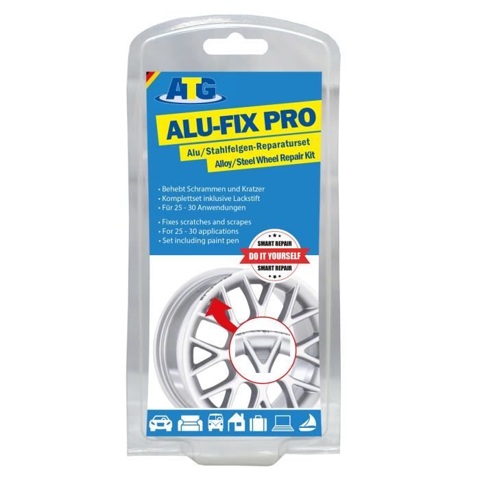 KIT DE REPARATION DE JANTE ALU GRIS ARGENT pour Chrysler