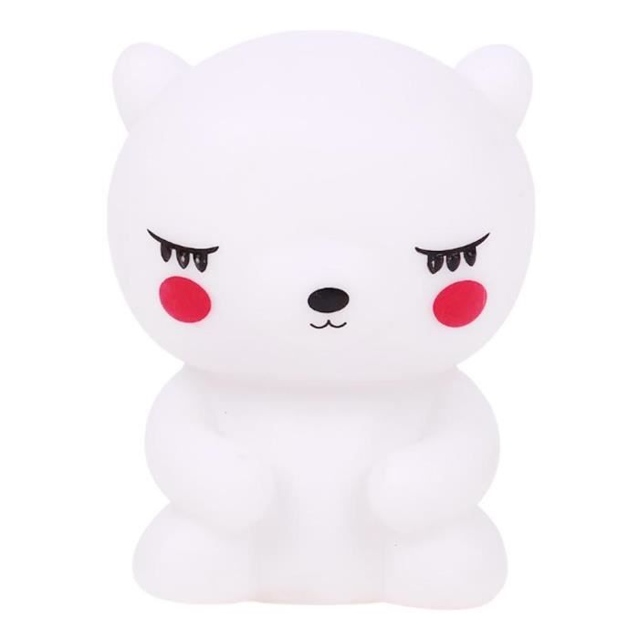 Veilleuse Led Led Petit Ours Veilleuse Silicone Veilleuse De Bebe Portable Enfant Veilleuse Achat Vente Veilleuse Bebe Cdiscount