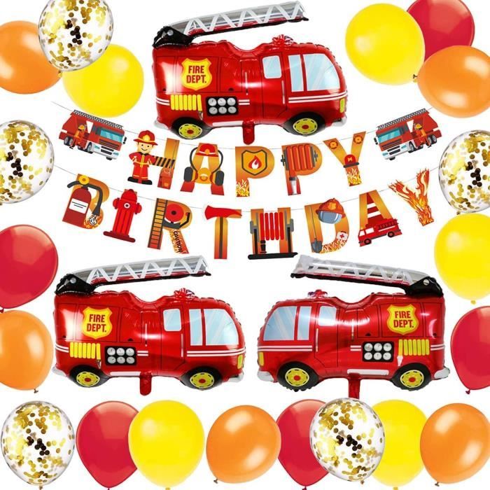 Decoration Pour Anniversaire D Enfant En Forme De Camion De Pompier Decoration D Anniversaire Decoration De Fete D Anniversai 178 Cdiscount Maison Decoration Pour Anniversaire D Enfant En Forme De Camion De Pompier Decoration D Anniversaire Decoration De Fete D Anniversai 178 Cdiscount Maison