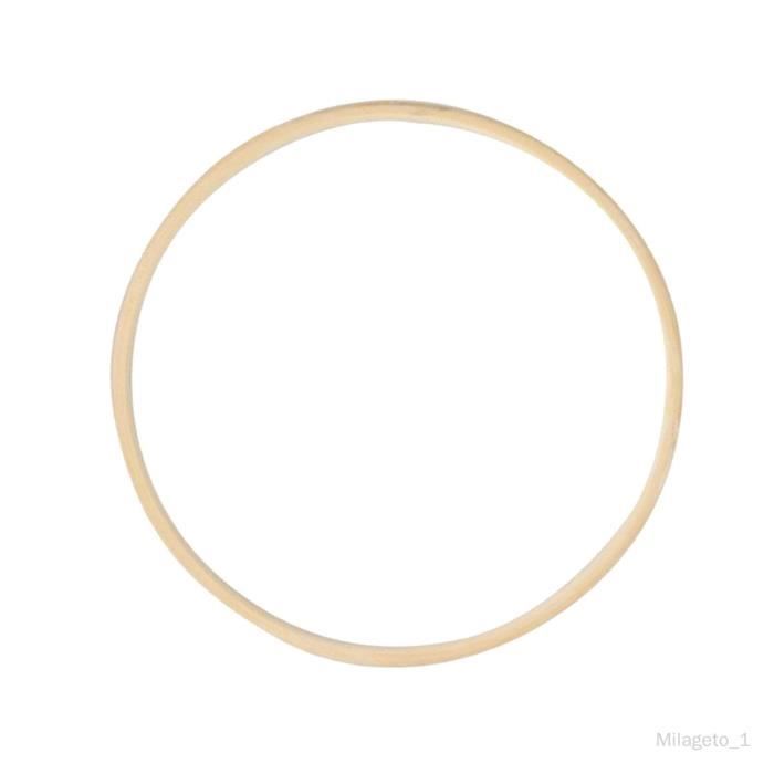 Cerceau Floral En Bois De Bambou Pour La Décoration De La Maison