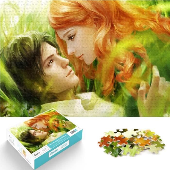 Puzzle 1000 Pièces 'Amoureuse' Par Été - Fabriqué En France - NEUF