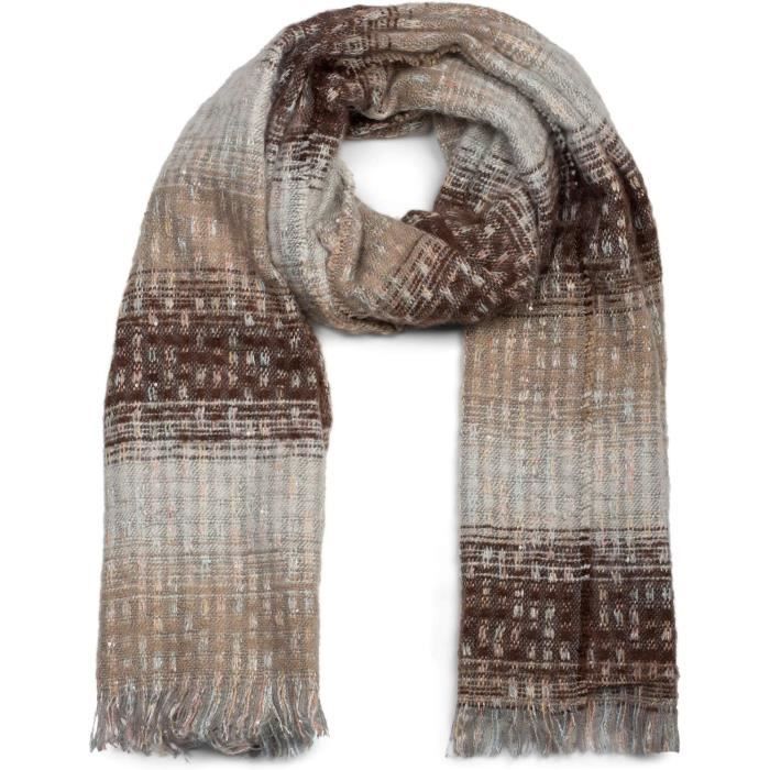 Écharpe Longue étole Ethnique Légère Avec Broderie Main Et Paillettes - Marque Animal (neuve Avec étiquettes)