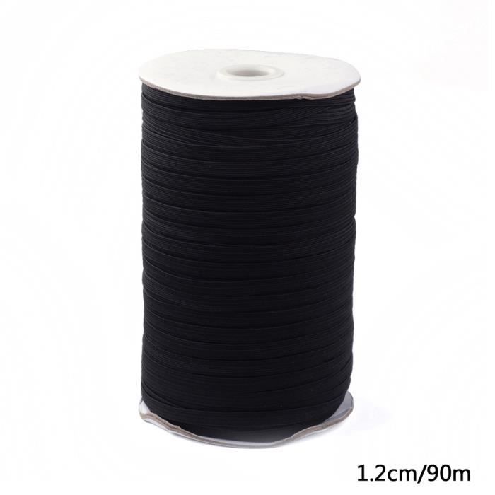 largeur de 2,5 cm Bande élastique de taille noire de haute qualité//ceinture élastique 2-10cm accessoires de vêtements de couture//bande élastique//bande de caoutchouc