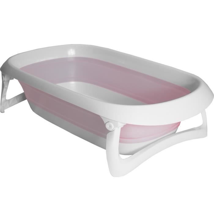 Lilo Baignoire Bebe De Voyage Pliable Rose Cdiscount Puericulture Eveil Bebe
