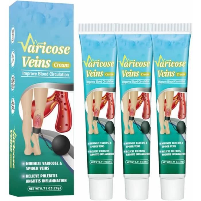 3PCS Crème Réparatrice pour Les Varices,Jambes Pommade pour Les Varices — free download