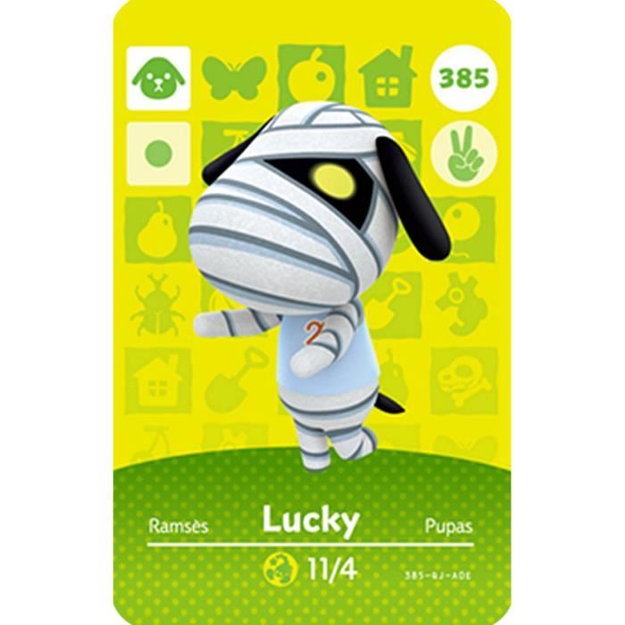 Carte Amiibo Serie 4 361 A 390 Carte De Croisement D Animaux Fonctionne Pour Le Jeu Ns Modele 385 Lucky Kuyqkpb Cdiscount Beaux Arts Et Loisirs Creatifs