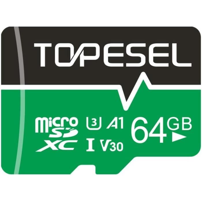 Carte mémoire microSD XC 64Go 