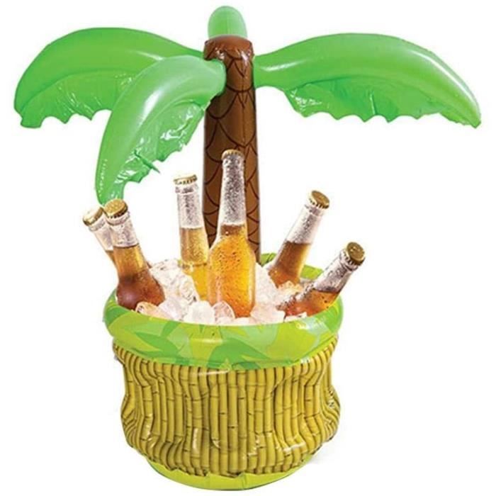 Glacière Gonflable En Forme De Palmier | Décoration De