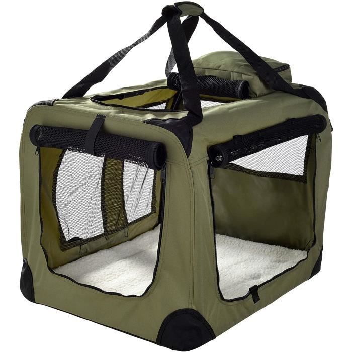 Caisse De Transport Cage De Transport Legere En Tissu Pour Chien Chat Ou Petit Animal Hshd Cdiscount