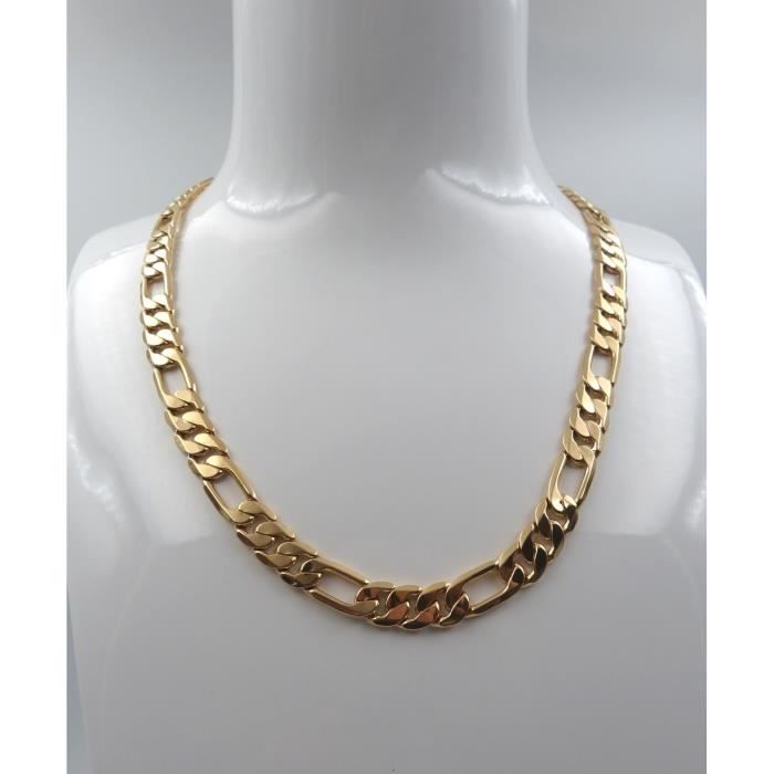 CHAINE Maille FORCAT Acier Inoxydable 35cm 2,3mm Qualité Bijouterie