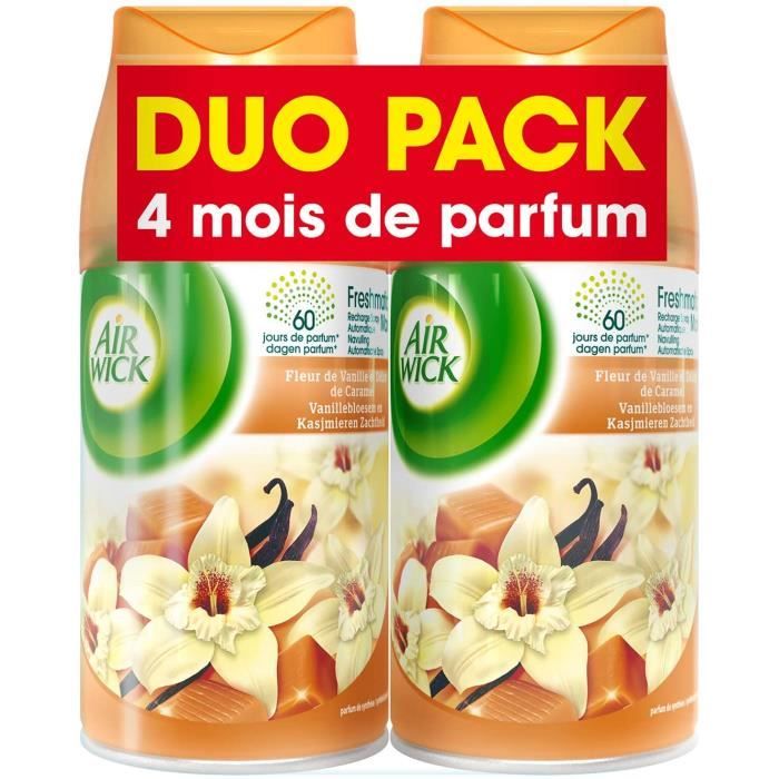 Recharges Désodorisant électrique Parfum Citrouille - Lot 12 X 19 Ml, Compatibles Air Wick/Glade