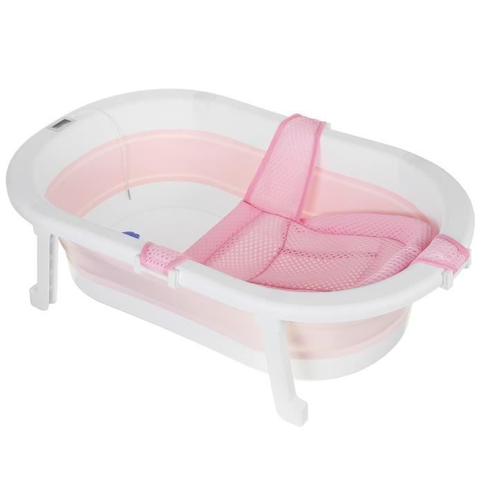 Baignoire Pliable Bebe Avec Thermometre Filet De Bain Rose Cdiscount Puericulture Eveil Bebe Baignoire Pliable Bebe Avec Thermometre Filet De Bain Rose Cdiscount Puericulture Eveil Bebe