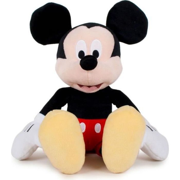 Peluche Mickey Disney souple T5 53cm - Cdiscount Jeux - Jouets