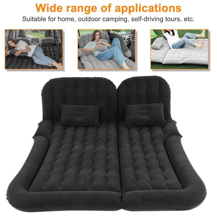 Matelas Gonflable Voiture SUV Pliant avec la Pompe à air électrique Idéal pour Camping Voyage Randonnée Lit Gonflable de Voiture SUV Matelas Gonflable Voiture SUV Pliant avec la Pompe à air électrique Idéal pour Camping Voyage Randonnée Lit Gonflable de Voiture SUV