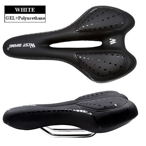 Selle De Vélo Vintage En PU Avec Ressorts - Confort Et Robustesse - P9B4 - Neuf