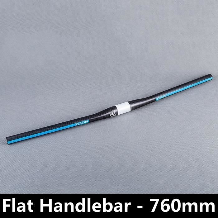 Guidon VTT En Fibre De Carbone - Diamètre 31.8mm, Longueurs De 620 à 760mm, Poids 159g - Pour DH, XC, AM, FR, BMX